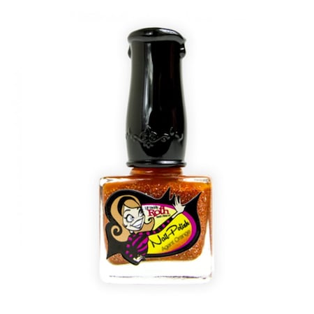 Roth Flake & Pearl Product Agent Orange Nail Polish RNP-102
